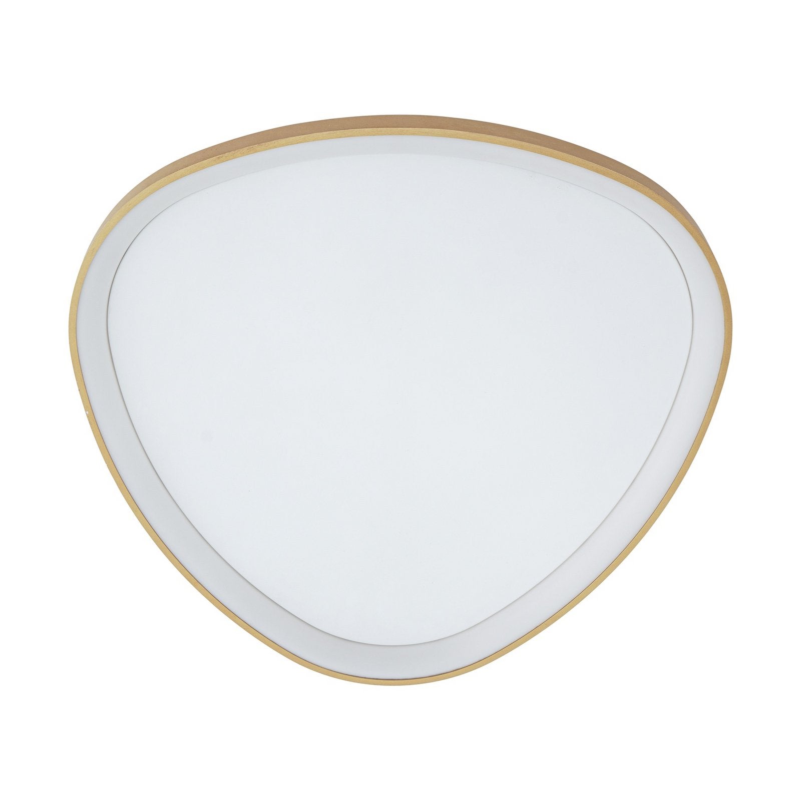 Lucande Deckenleuchte Deckenlampe LED gold Asken dimmbar Aluminium Acryl 61 cm - 4255830903106