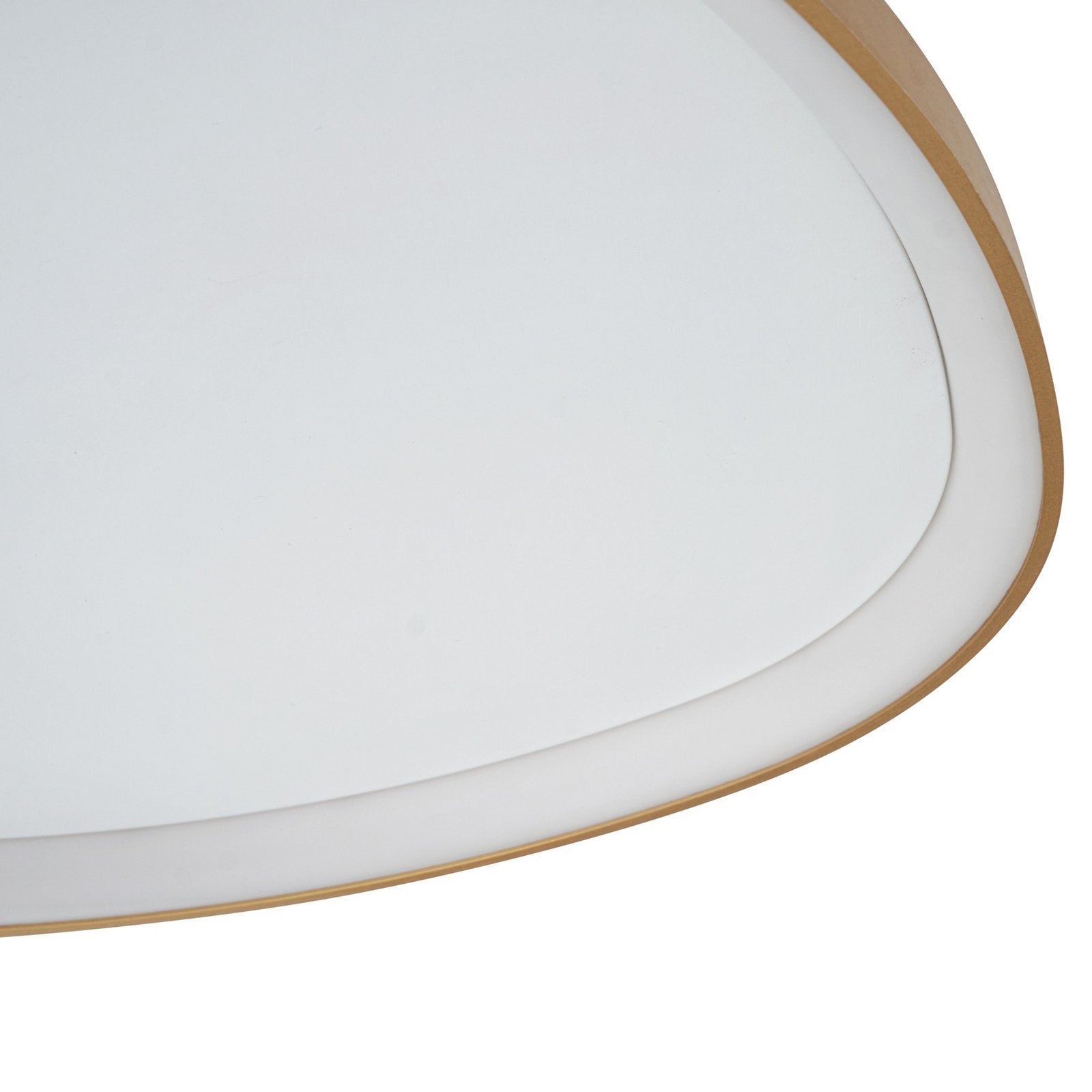 Lucande Deckenleuchte Deckenlampe LED gold Asken dimmbar Aluminium Acryl 61 cm - 4255830903106