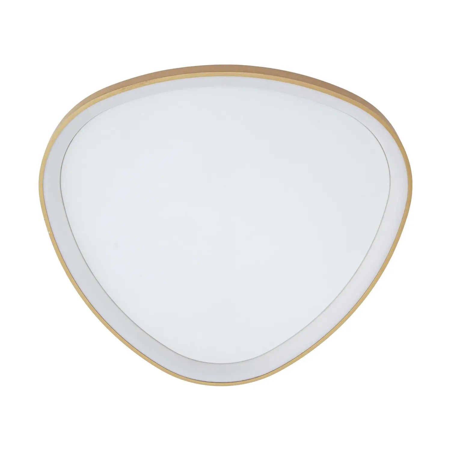 B-Ware Lucande Deckenleuchte Deckenlampe Led Gold Asken Dimmbar Aluminium Acryl 61 Cm