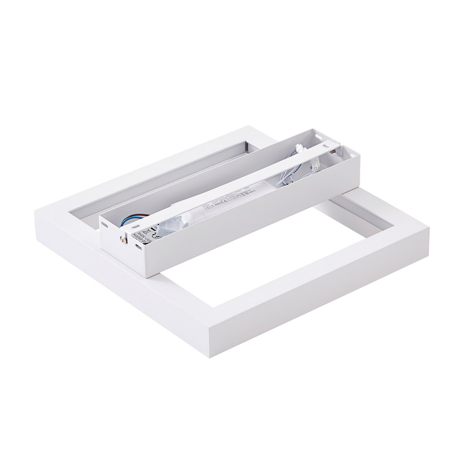 B-Ware Lucande Led Deckenleuchte Lampe Smart Home Tjado 30 Cm Weiß Rgbw Steuerbar Lampe