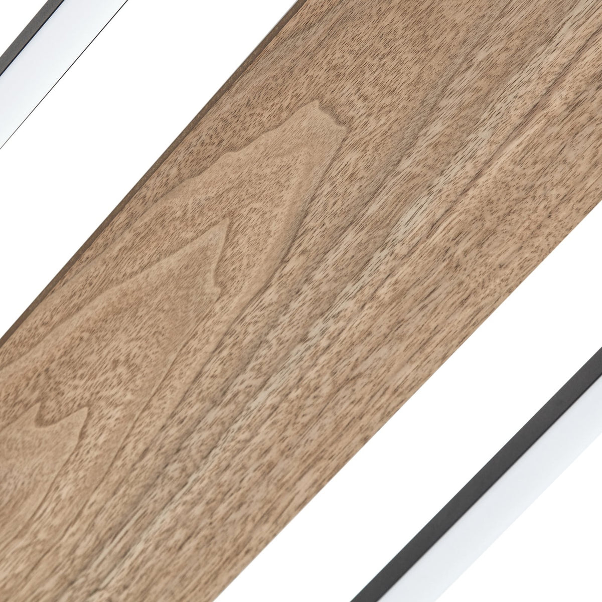 Lucande Deckenleuchte Deckenlampe LED Vectra Holz Schwarz dimmbar Beleuchtung - 4255830910999