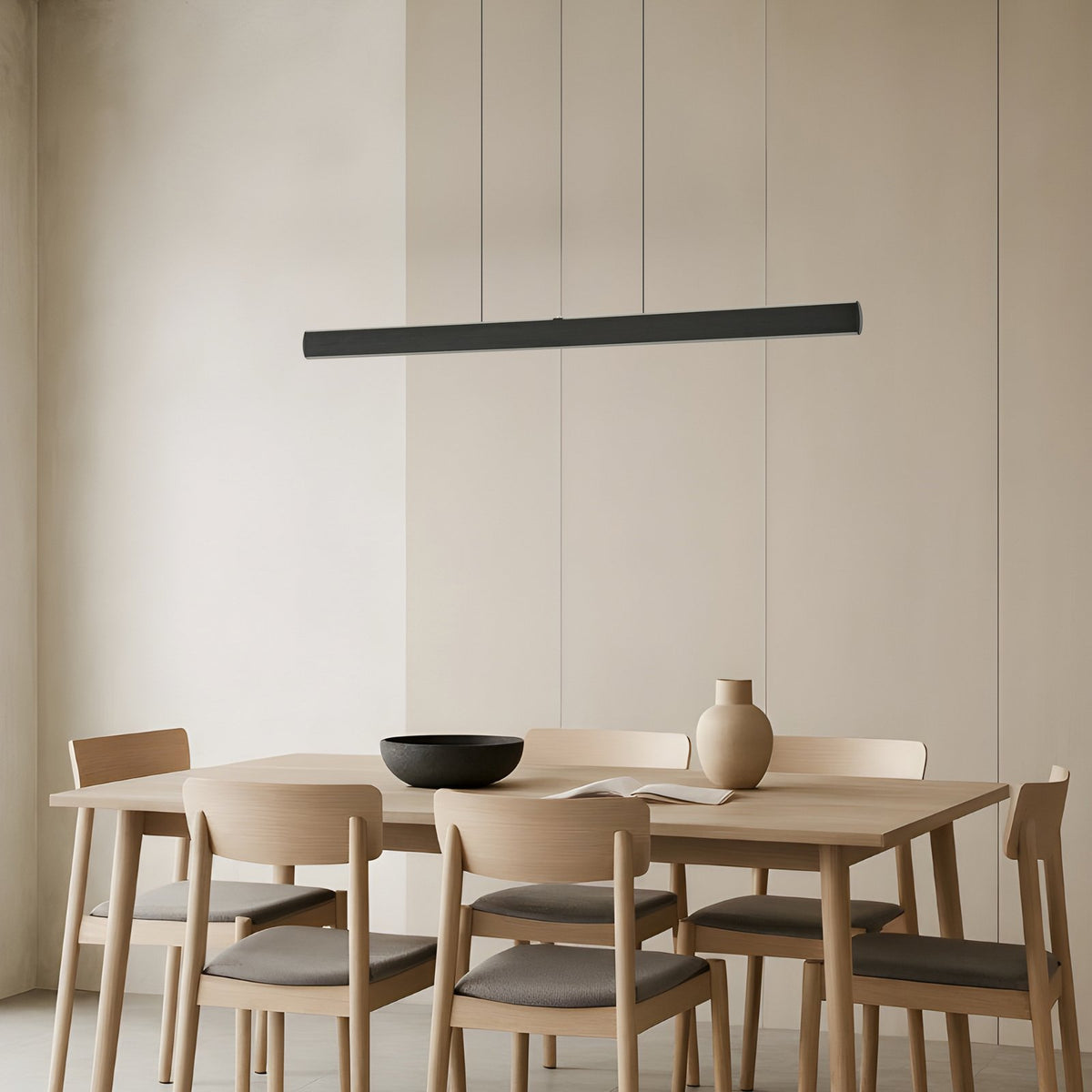 Lucande LED Hängeleuchte Pendelleuchte Arvon Lampe schwarz dimmbar CCT Metall134 - 4255830903595