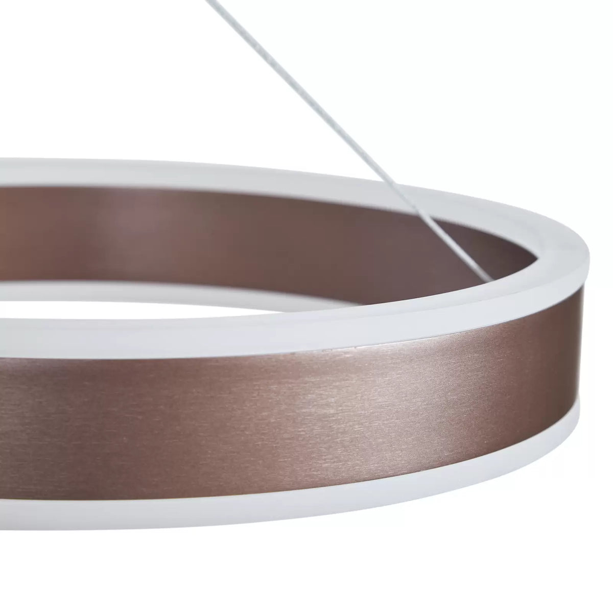 Lucande Pendelleuchte Hängeleuchte LED Kolo braun dimmbar Leuchte Esszimmer789 - 4251911776195