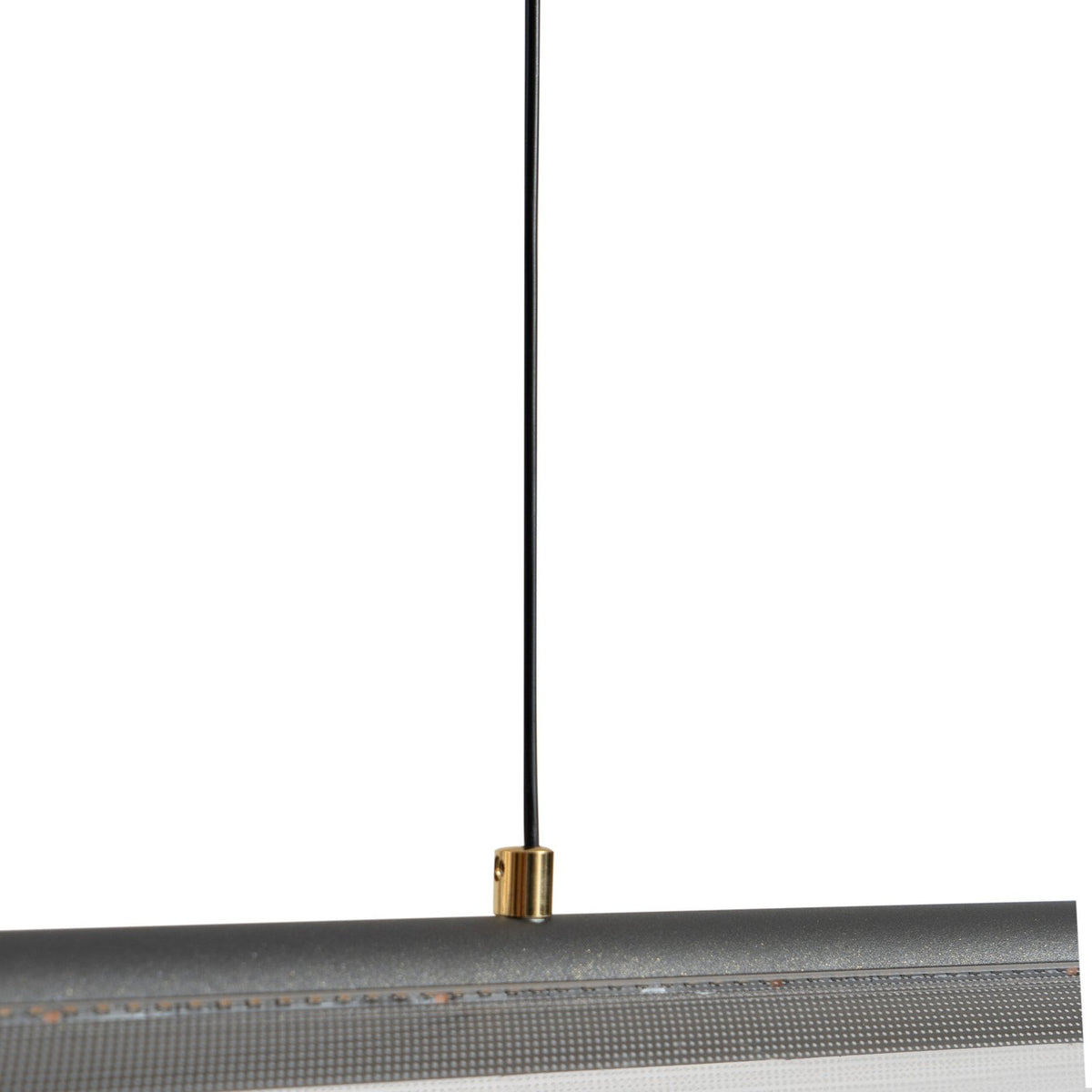 Lucande Pendelleuchte Hängeleuchte LED transparent Acryl Metall Alania180 - 4251911794724