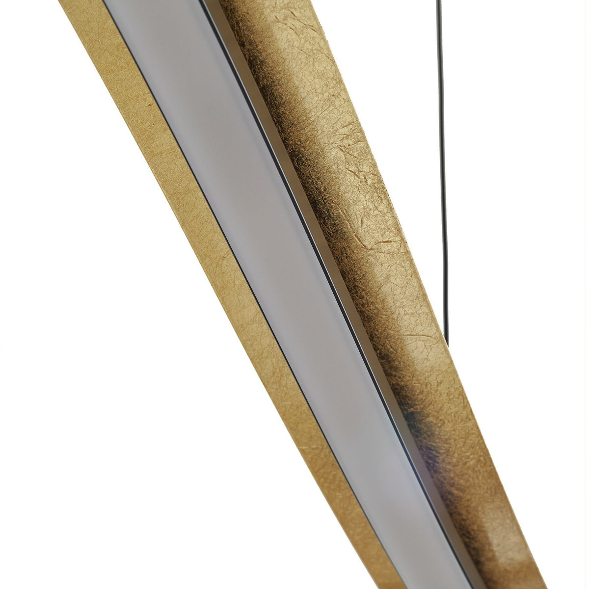 Lucande LED-Hängeleuchte Pendelleuchte Alevia schwarz gold CCT dimmbar - 4255830901317