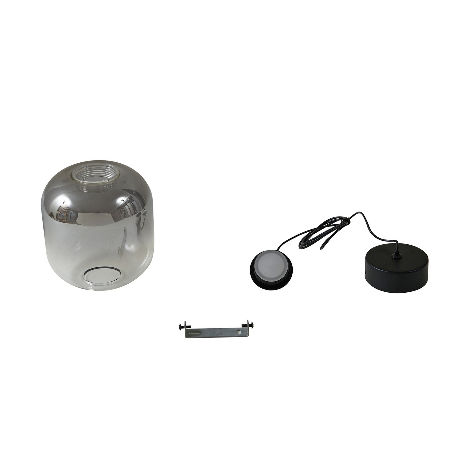 B-Ware Lucande Led Hängeleuchte Pendelleuchte Avelina Rauchgrau Flammig 14cm - 4251911786484