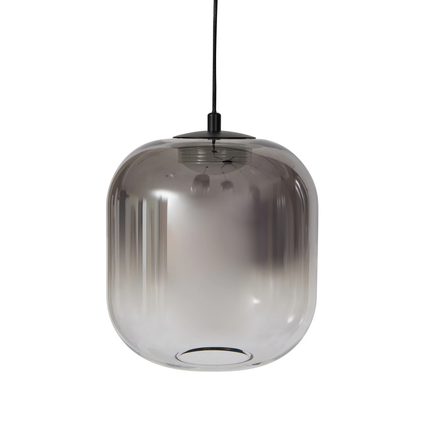 B-Ware Lucande Pendelleuchte Hängeleuchte Led Avelina Grau Glas Metall Rauchgrau 6 Flam - 4251911786569