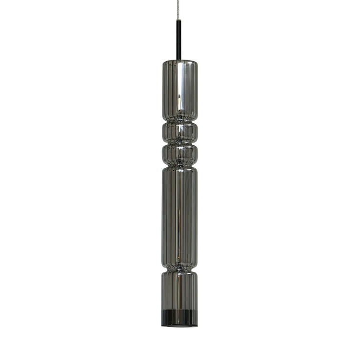 Lucande Led Hängeleuchte Christelle Schwarz ø 8 Cm Glas Deckenlampe Lampe Spot B-Ware - 4251911786460