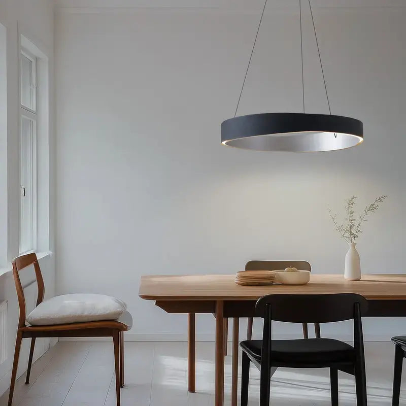 Lucande Pendelleuchte Hängeleuchte LED schwarz aluminium Fernbedienung dimmbar - 4255830904905