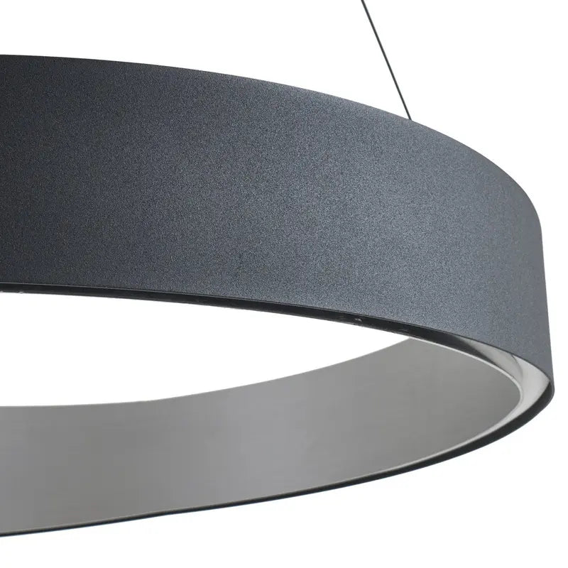 Lucande Pendelleuchte Hängeleuchte LED schwarz aluminium Fernbedienung dimmbar - 4255830904905