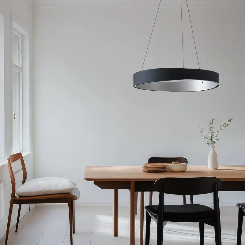Lucande Pendelleuchte Hängeleuchte LED schwarz aluminium Fernbedienung dimmbar - 4255830904905
