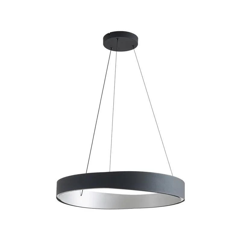 Lucande Pendelleuchte Hängeleuchte LED schwarz aluminium Fernbedienung dimmbar - 4255830904905