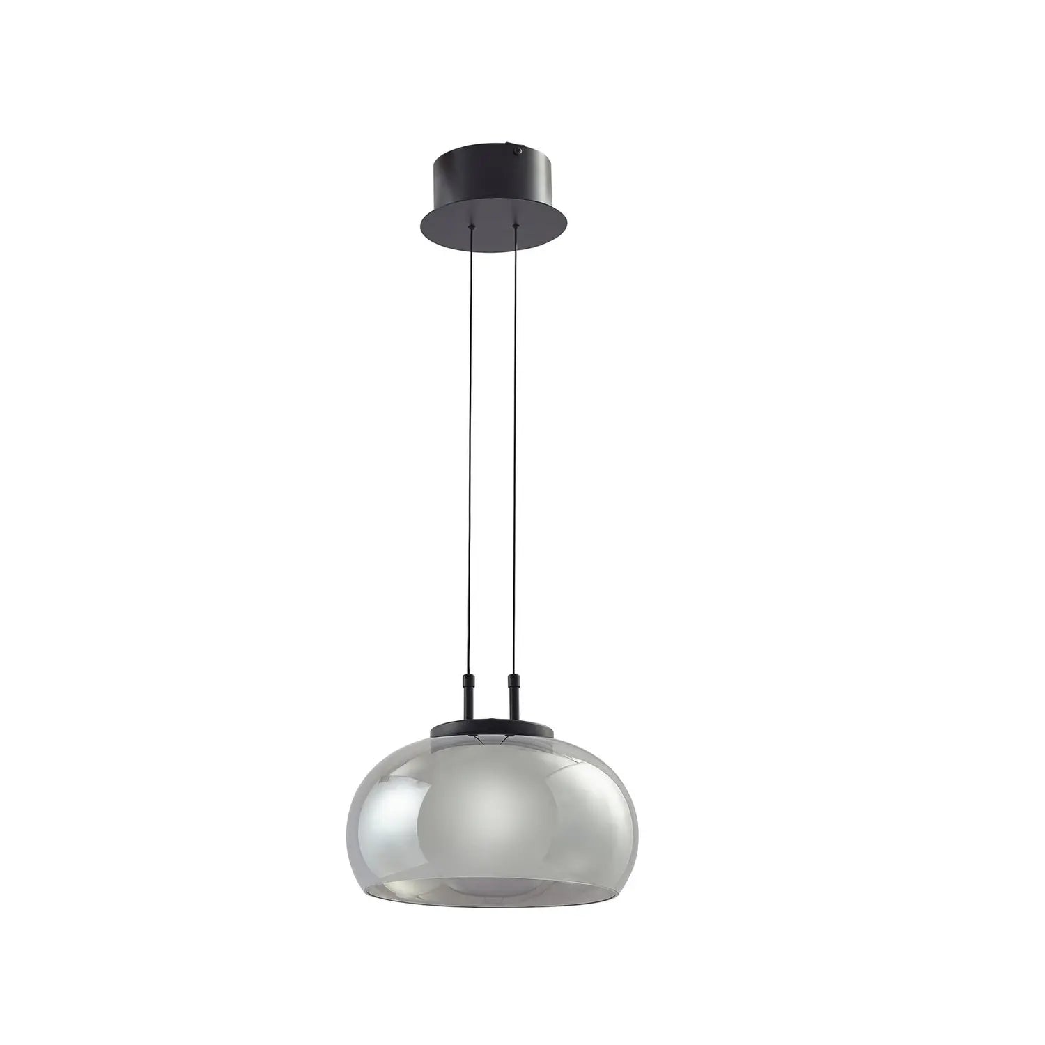 B-Ware Lucande Pendelleuchte Hängelampe Led Glas Rauchgrau Leuchte Höhenverstellbar 812 - 4251911791785