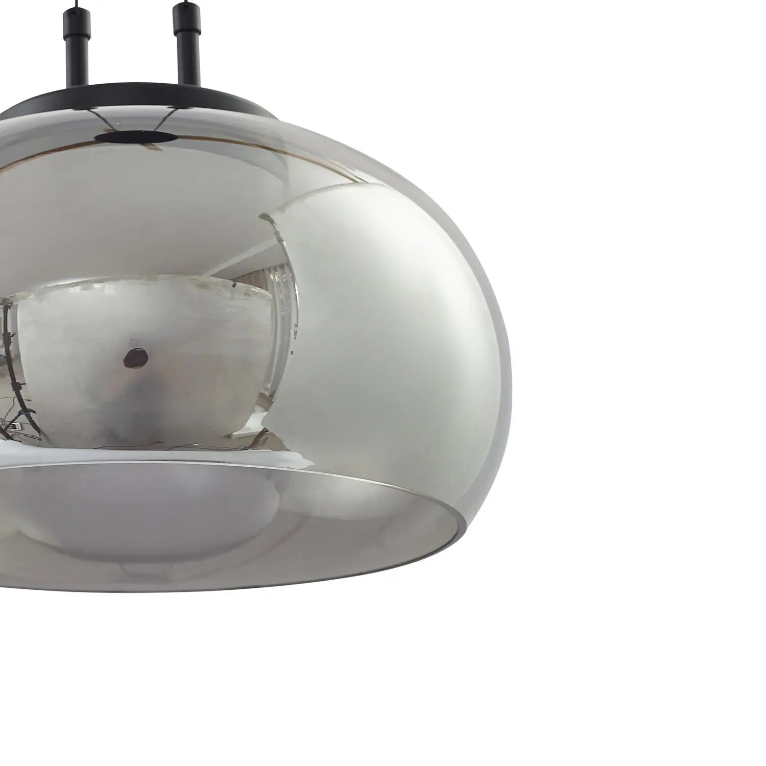 B-Ware Lucande Pendelleuchte Hängelampe Led Glas Rauchgrau Leuchte Höhenverstellbar 812 - 4251911791785