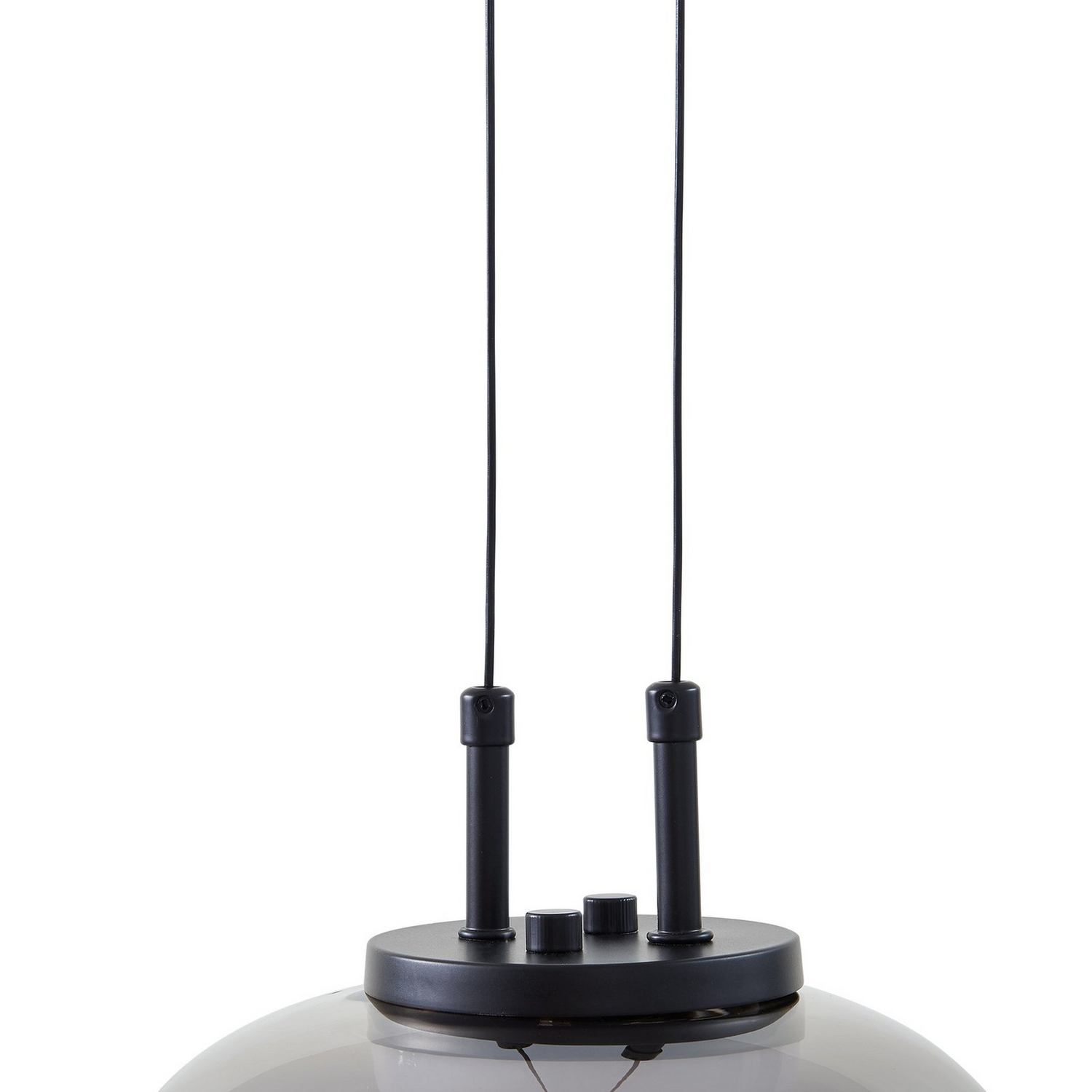 Lucande Led Hängeleuchte Pendellampe Lampe Rauchgrau Glas Höhenverstellbar B-Ware - 4251911791792