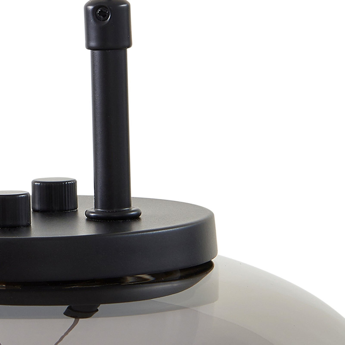 Lucande LED Hängeleuchte Pendellampe Lampe rauchgrau Glas höhenverstellbar - 4251911791792