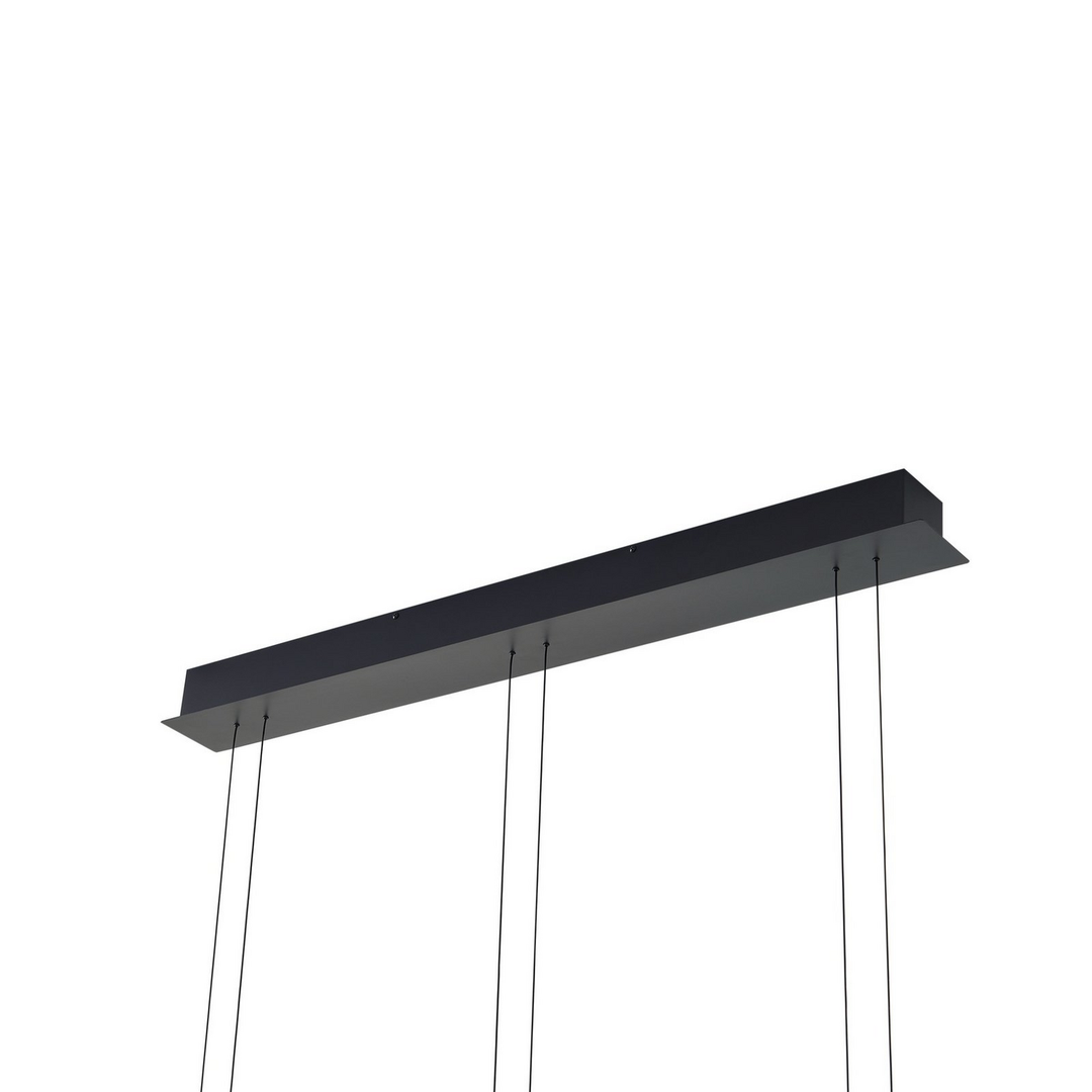 Lucande Led Hängeleuchte Pendellampe Lampe Rauchgrau Glas Höhenverstellbar B-Ware - 4251911791792