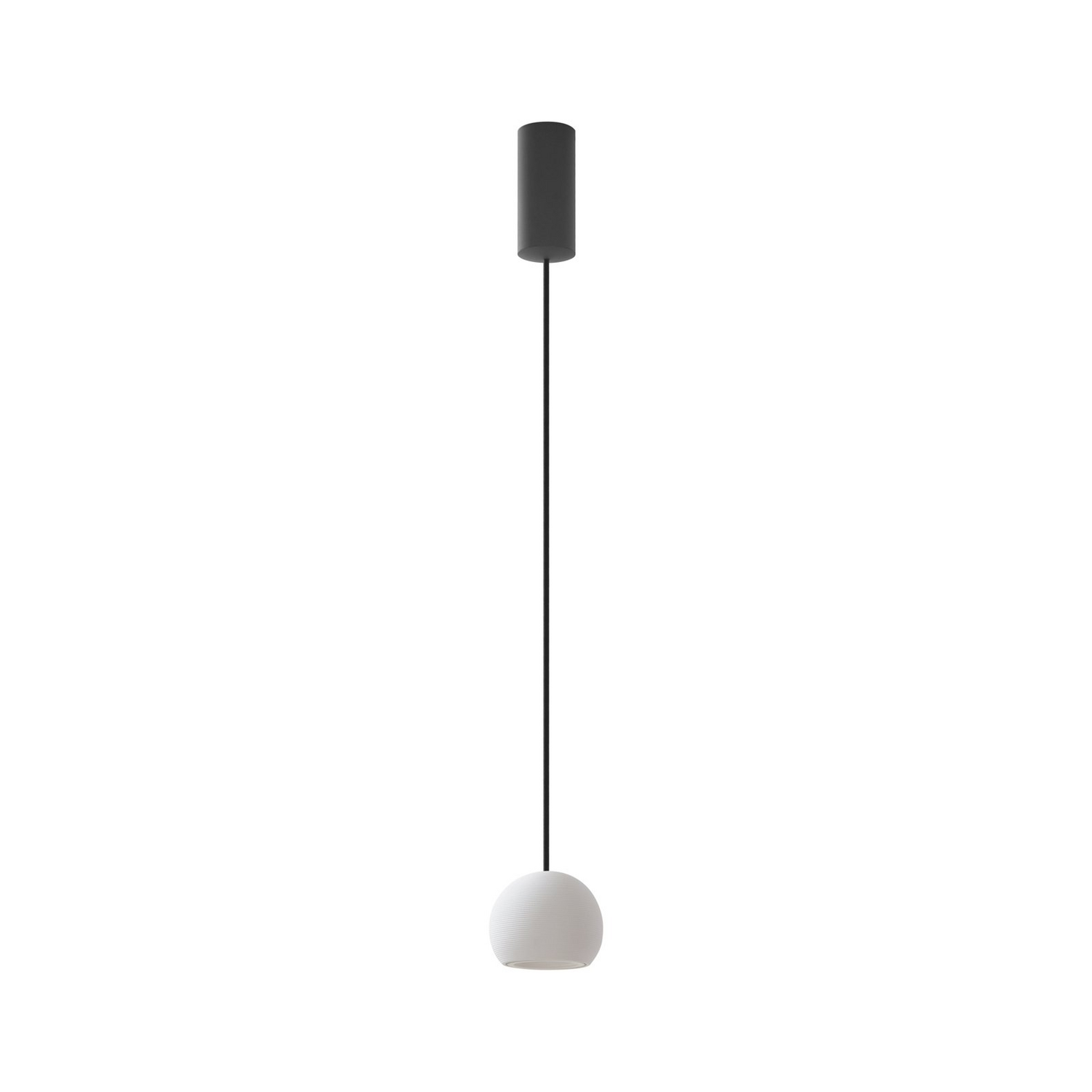 Lucande Led Hängeleuchte Pendelleuchte Darkorin Weiß Rund Gips ø 12 Cm B-Ware - 4251911768244