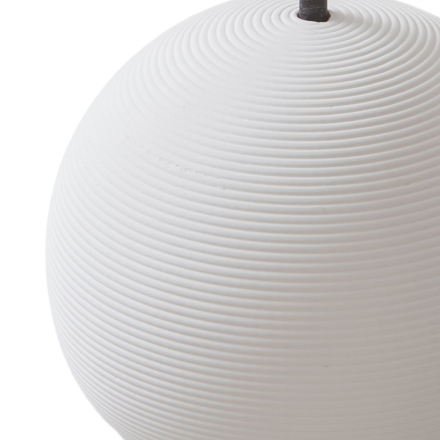 Lucande Led Hängeleuchte Pendelleuchte Darkorin Weiß Rund Gips ø 12 Cm B-Ware - 4251911768244