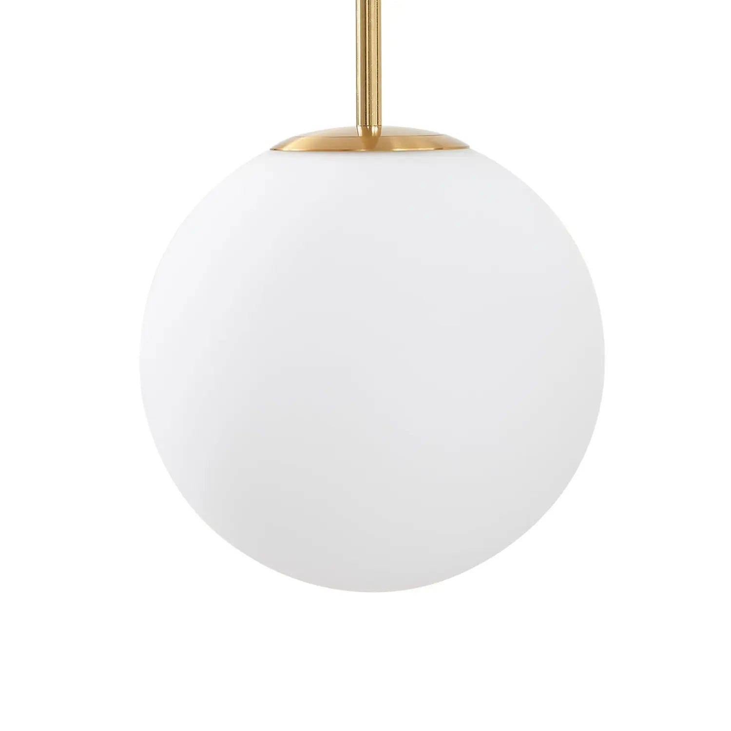B-Ware Lucande Pendelleuchte Hängeleuchte Led Joran Glas Weiß Gold Esszimmer Lampe - 4251911791815