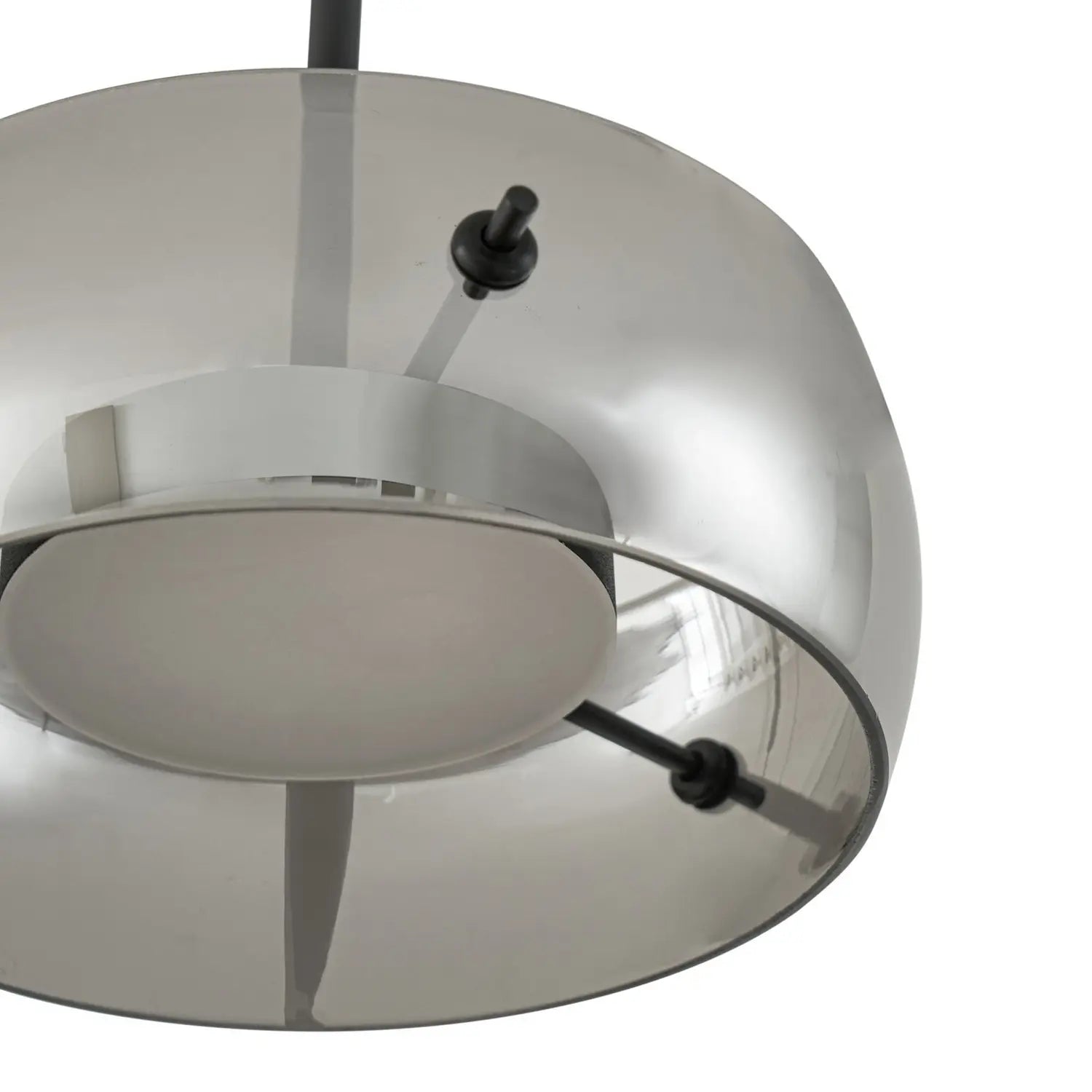 B-Ware Lucande Led Hängeleuchte Pendelleuchte Martis Schwarz 3flg Stepdim Beleuchtung - 4255830902741