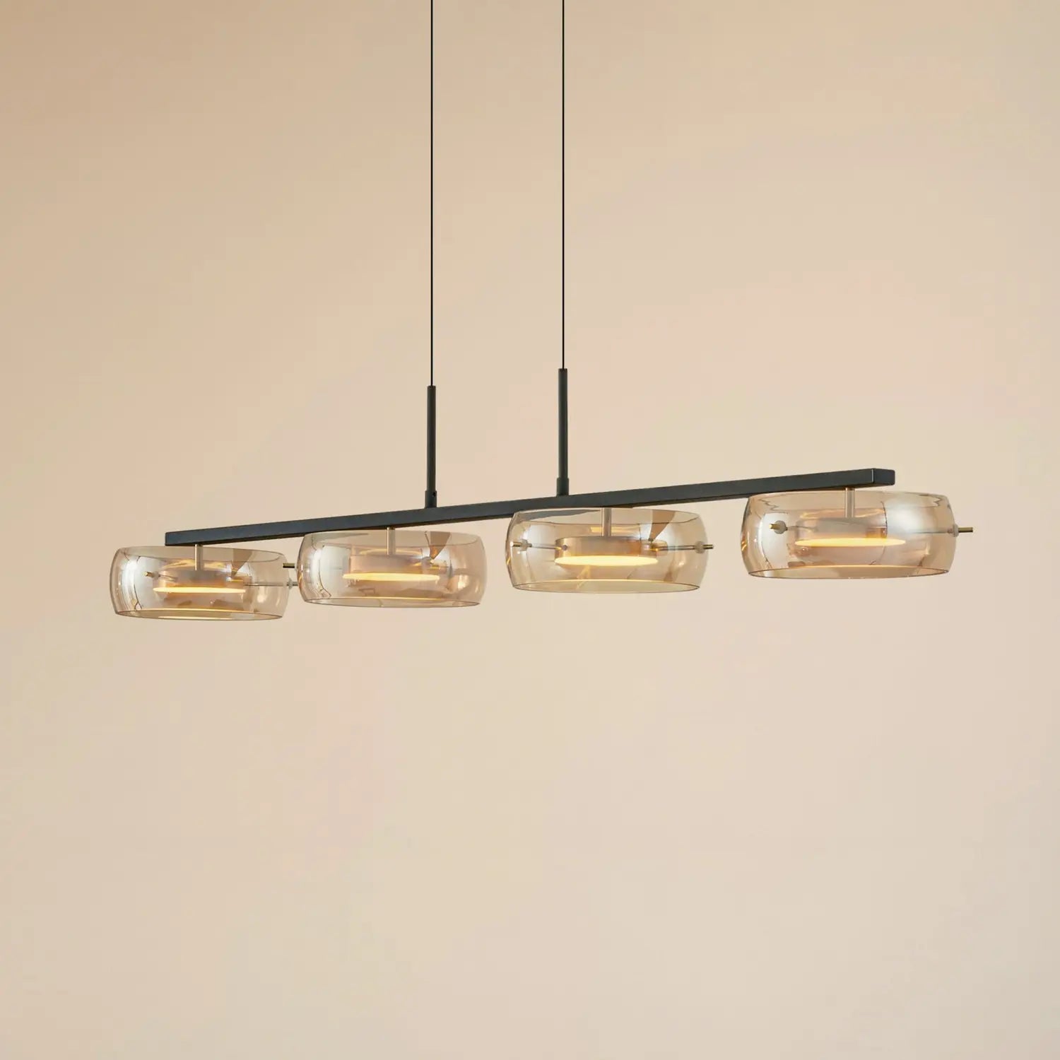 B-Ware Lucande Led Hängeleuchte Pendelleuchte Martis Amber 4 Flammig Dimmbar Siehe Text - 4255830904929