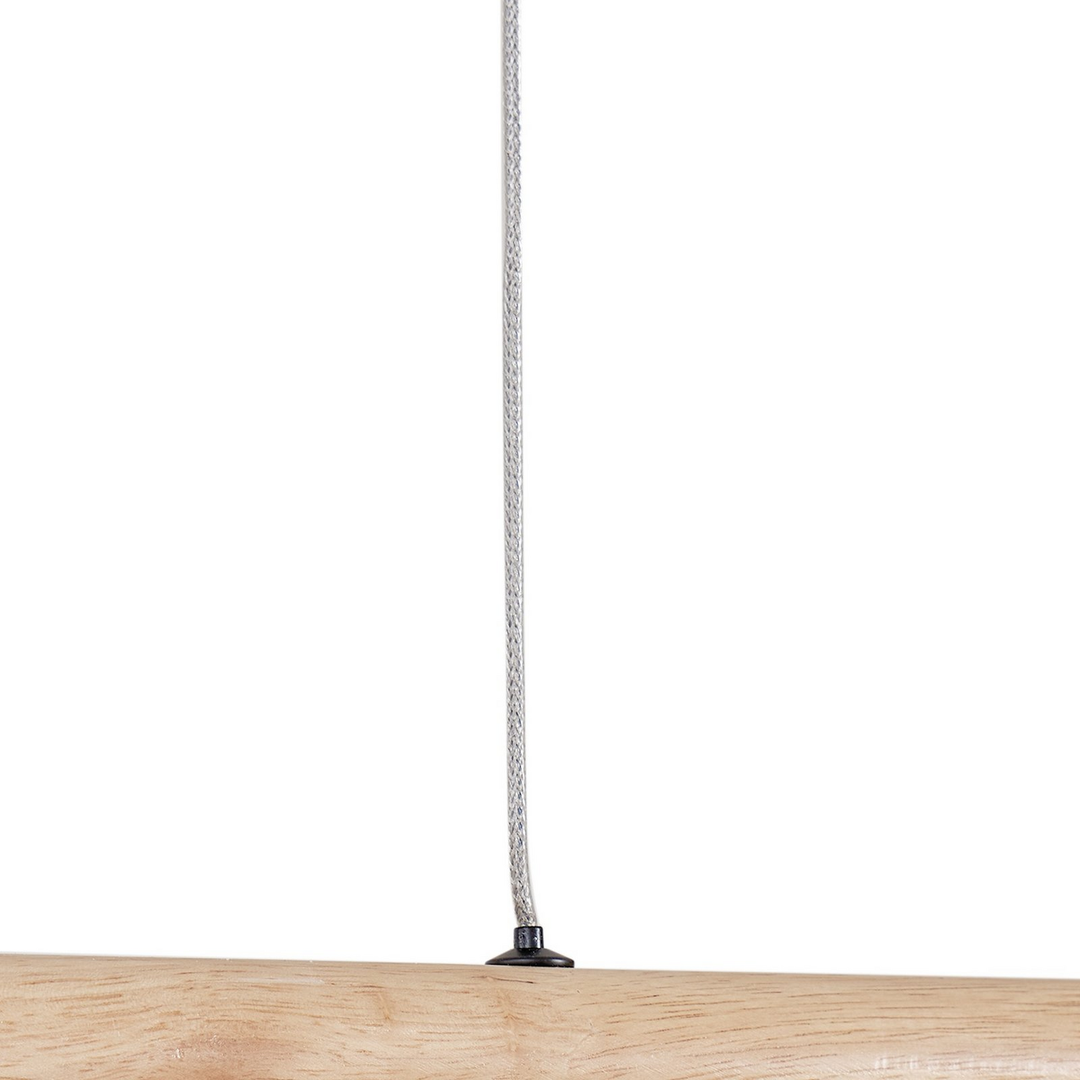 Lucande Holz Hängeleuchte Pendelleuchte Maruta Led 3000 K 120 Cm Balken Lampe B-Ware - 4251911792799