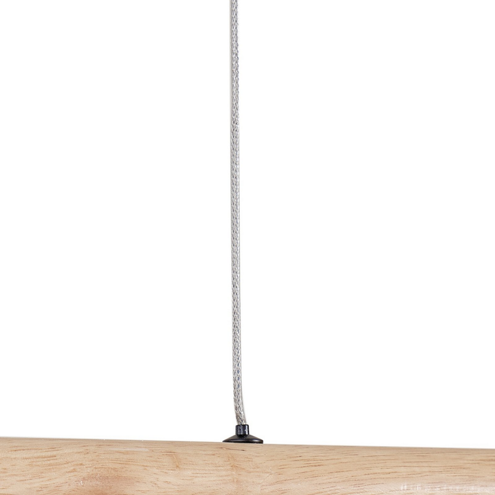 Lucande Holz Hängeleuchte Pendelleuchte Maruta Led 3000 K 120 Cm Balken Lampe B-Ware - 4251911792799