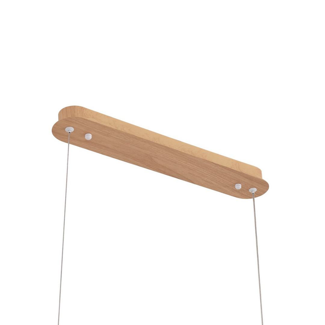 Lucande Holz Hängeleuchte Pendelleuchte Maruta Led 3000 K 120 Cm Balken Lampe B-Ware - 4251911792799