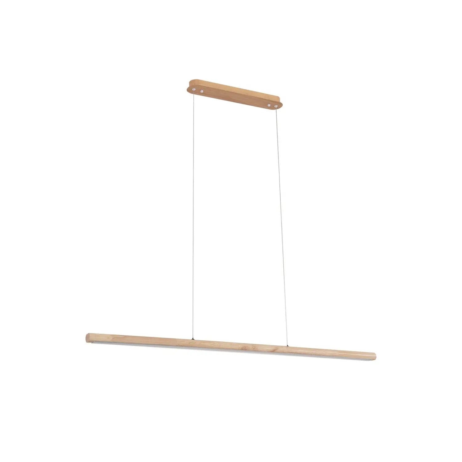 B-Ware Lucande Holz Hängeleuchte Pendelleuchte Maruta Led 3000 K 120 Cm Balken Lampe218