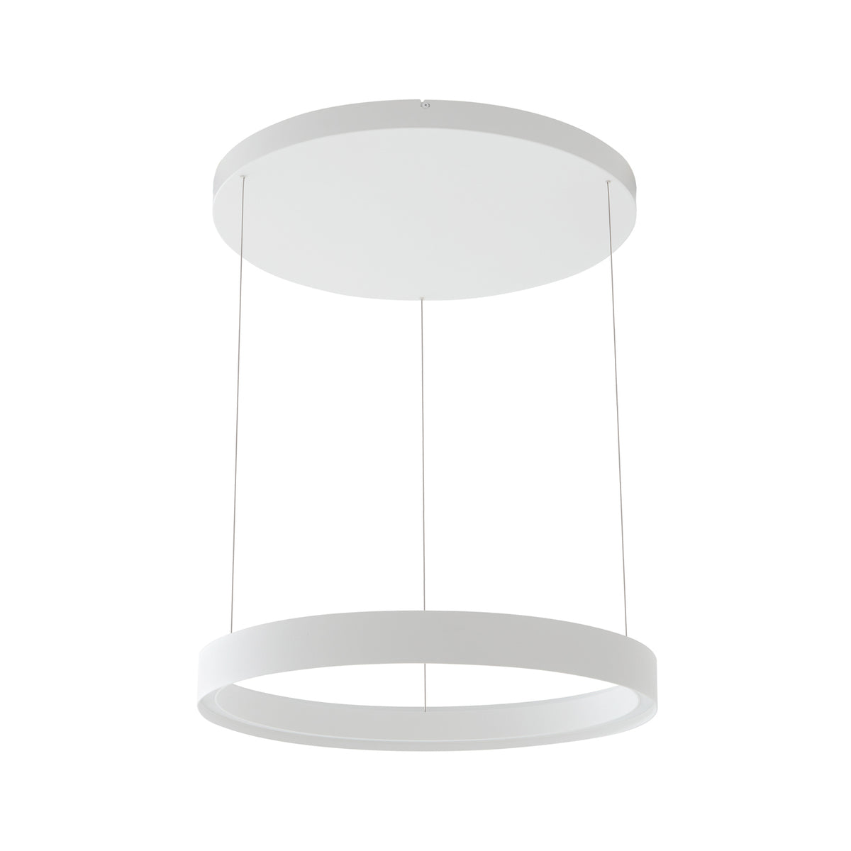 Lucande LED Hängeleuchte Pendelleuchte Philine Deckenlampe 60 cm weiß Eisen - 4251911765601