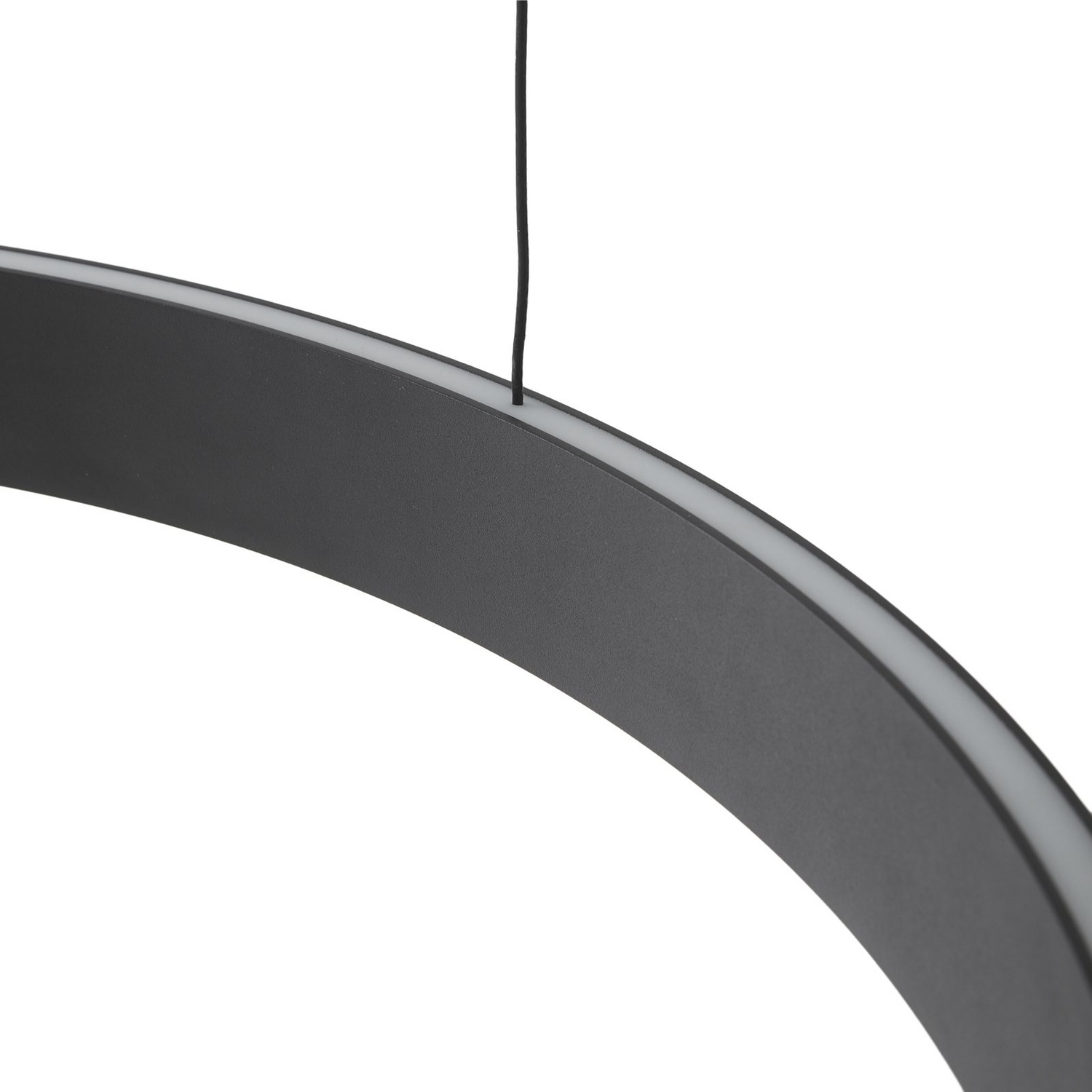Lucande Led Hängeleuchte Pendelleuchte Lampe Schwarz Eisen ø 60 Cm Dimmbar    B-Ware - 4251911765830