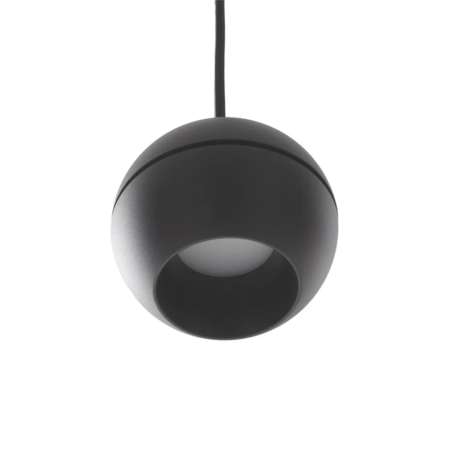 B-Ware Lucande Led Hängeleuchte Pendelleuchte Plarion Deckenlampe ø9cm Alu Schwarz  - 4251911768220