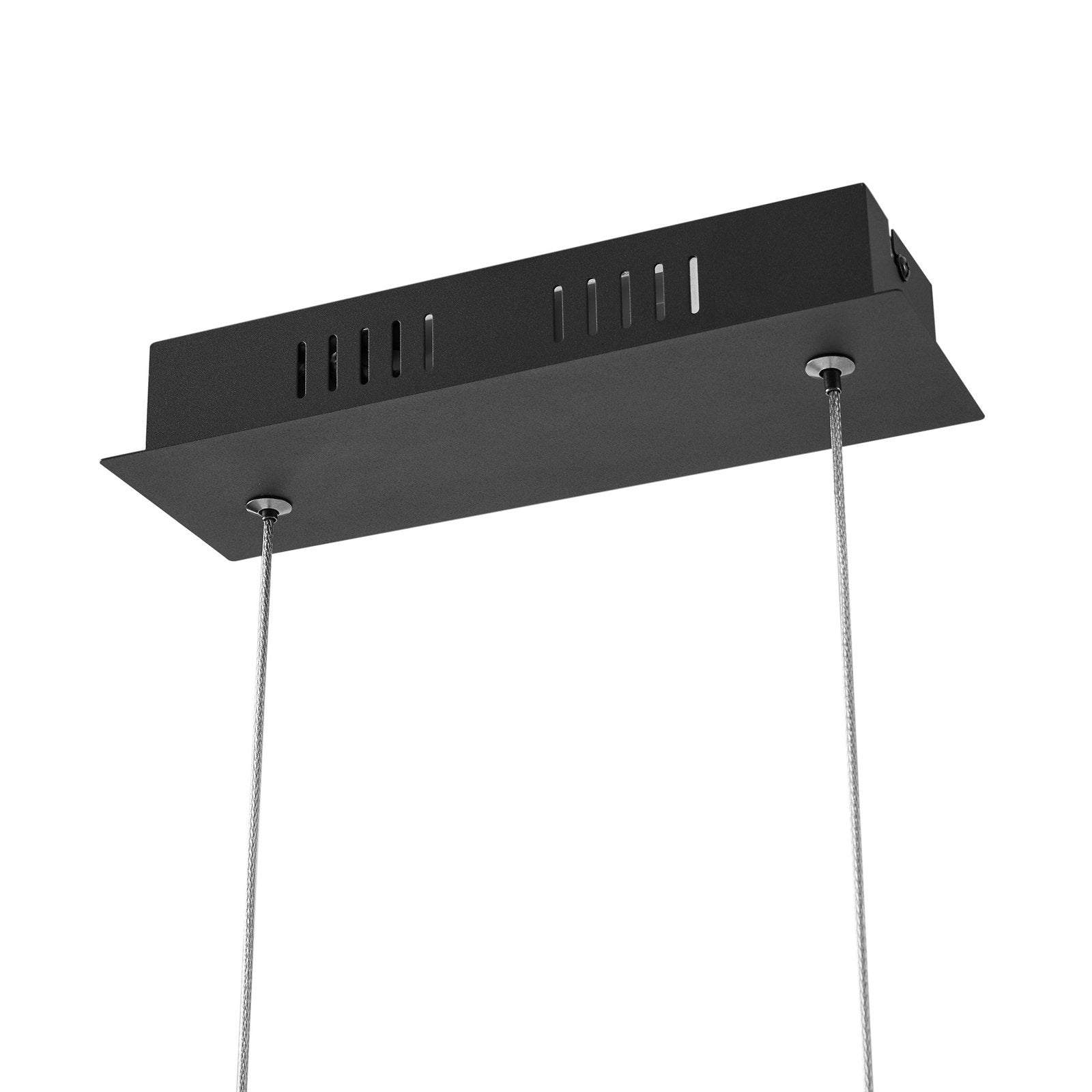 Lucande Pendelleuchte Hängelampe LED Rodado schwarz Aluminium Beleuchtung - 4251911794991
