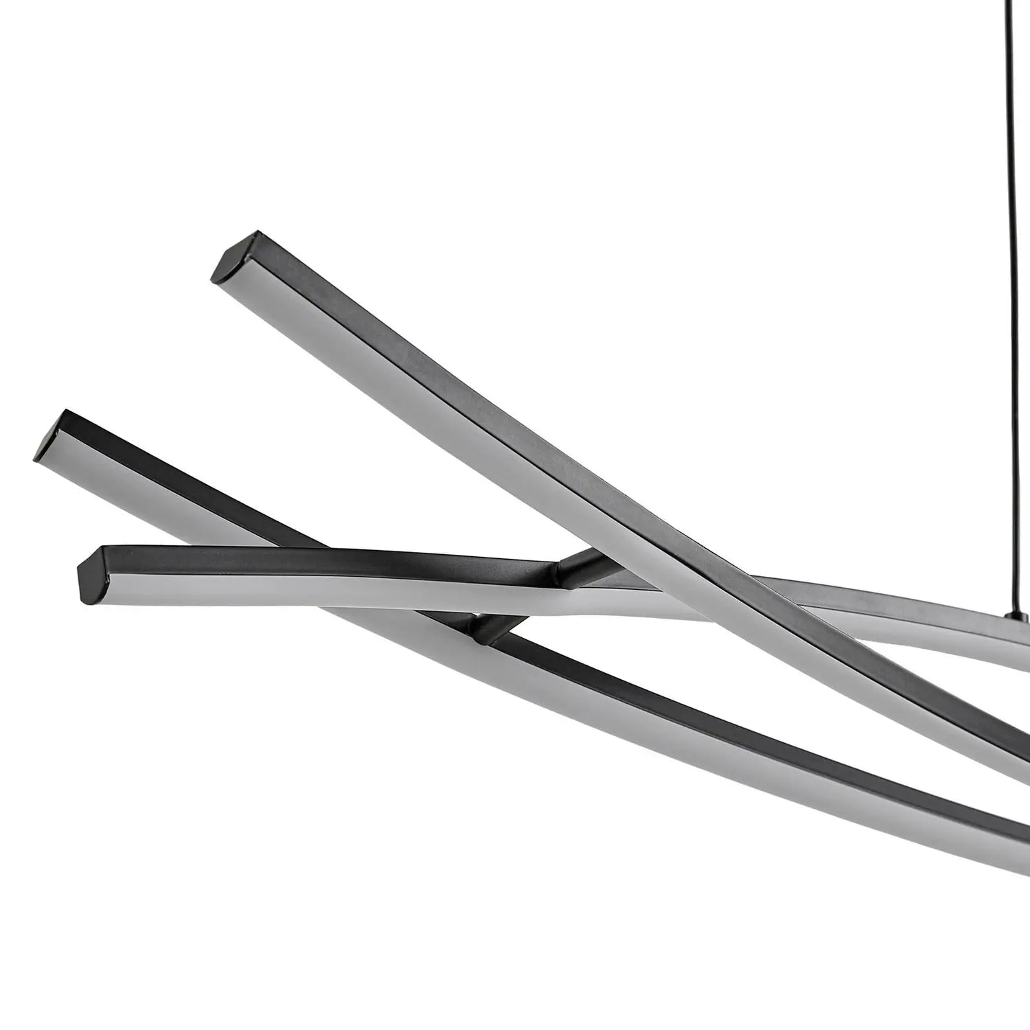 B-Ware Lucande Hängeleuchte Pendelleuchte Led Sayori Schwarz Dimmbar Lampe Beleuchtung - 4255830903526