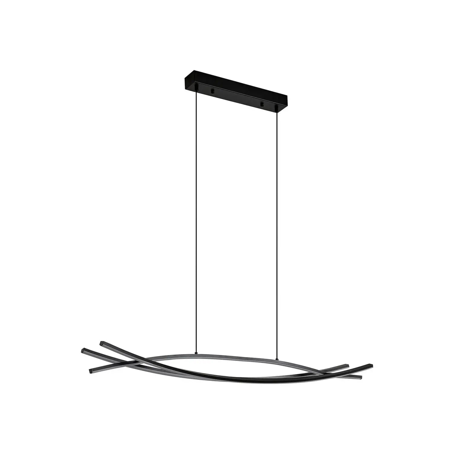 B-Ware Lucande Hängeleuchte Pendelleuchte Led Sayori Schwarz Dimmbar Lampe Beleuchtung - 4255830903526