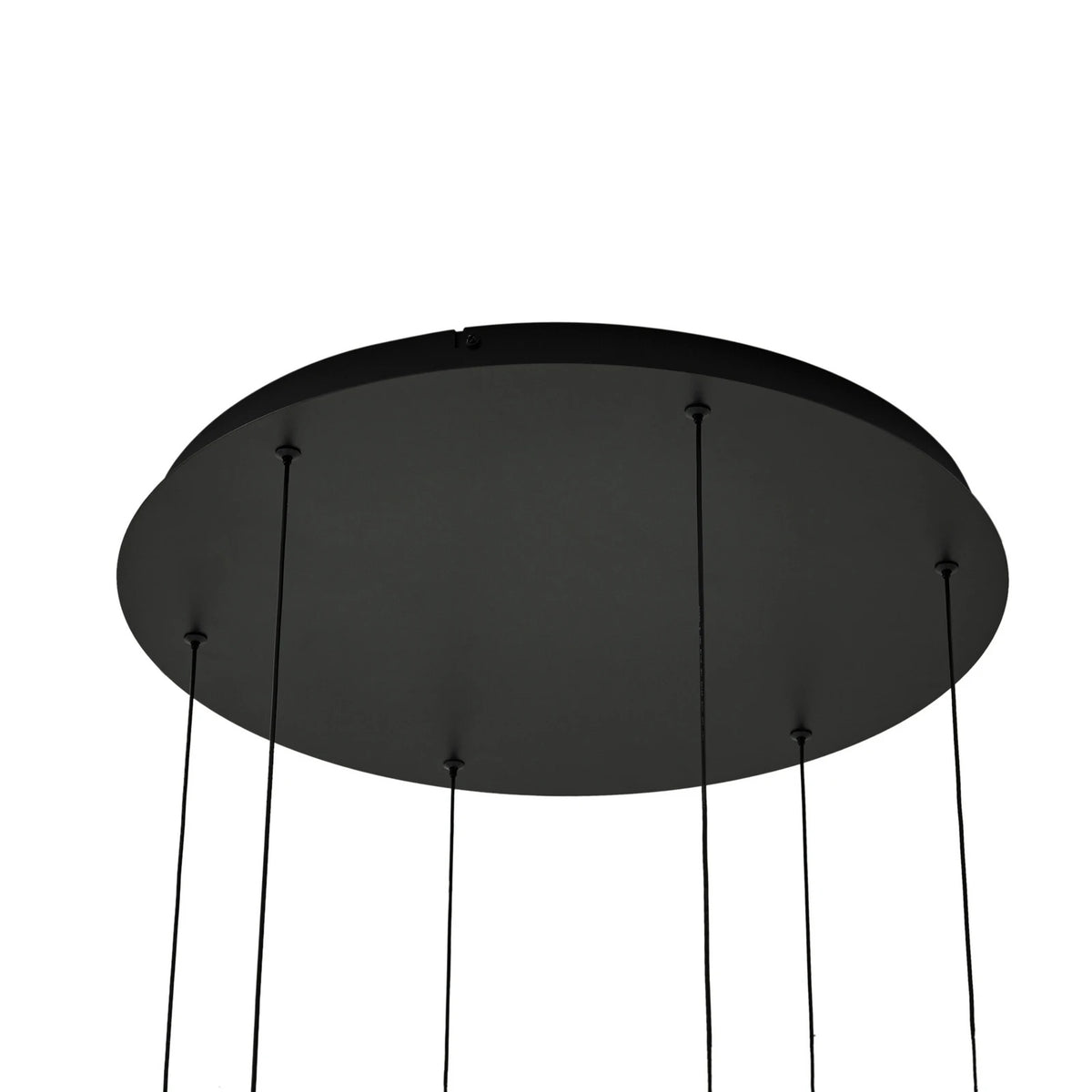 Lucande Pendelleuchte Hängelampe LED Lampe Tivar schwarz weiß Glas 6-flammig - 4255830902727