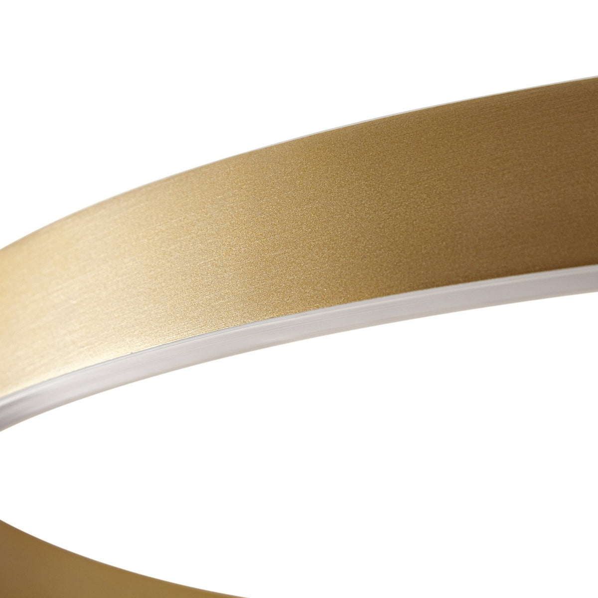 Lucande Pendelleuchte Hängeleuchte LED Lampe gold Metall Beleuchtung 80 cm - 4255830904097