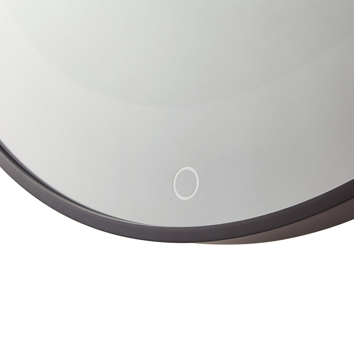 Lucande LED-Infinity-Spiegel Emire schwarz 60cm IP44 17,5W CCT Aluminium Glas - 4251911777918