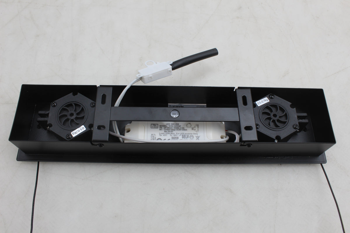 Lucande Kronleuchter Pendelleuchte LED Emara Eiche schwarz CCT SIEHE TEXT/FOTO - 4255830900778