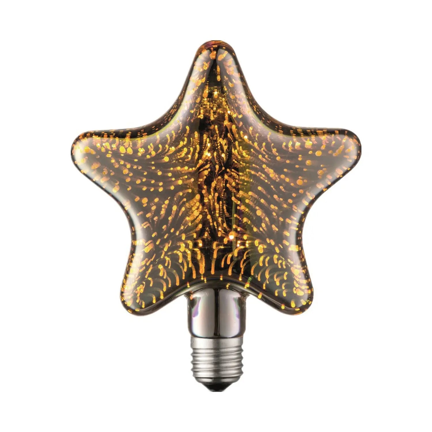 B-Ware Lucande Led Lampe Leuchtmittel Lampe E27 Stern 4 W 3 D Feuerwerk Warmweiß 5 Stück - 4251911771138