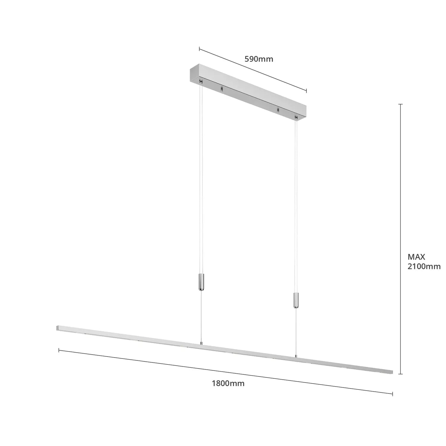 B-Ware Lucande Led Esszimmer Pendelleuchte Arnik Deckenlampe Hängeleuchte Deckenlampe  - 4251096549188