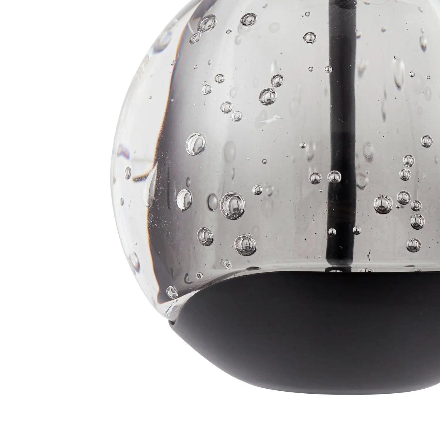 B-Ware Lucande Pendelleuchte Hängelampe Led Hayley Schwarz Glas 3 Flammig 3000 K 15 W