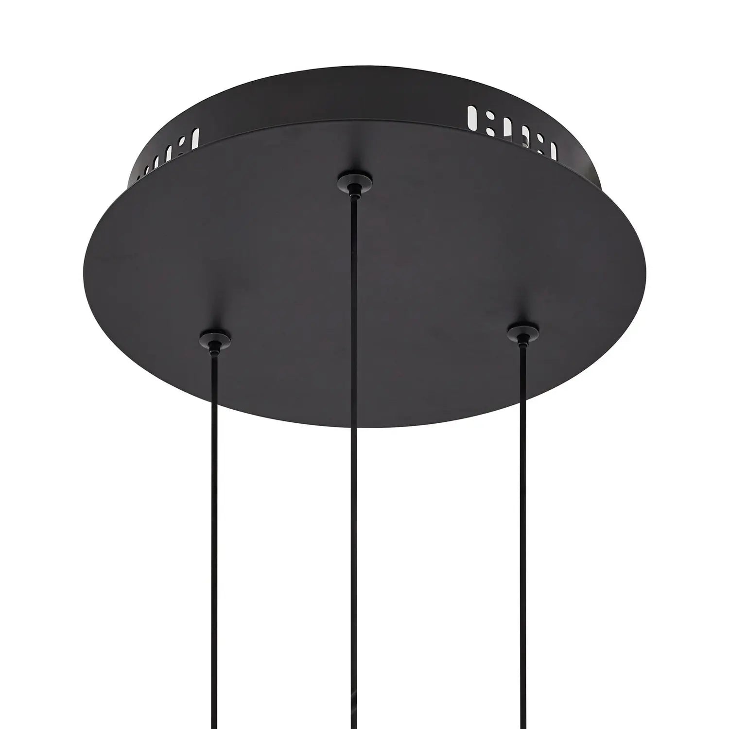 B-Ware Lucande Pendelleuchte Hängelampe Led Hayley Schwarz Glas 3 Flammig 3000 K 15 W