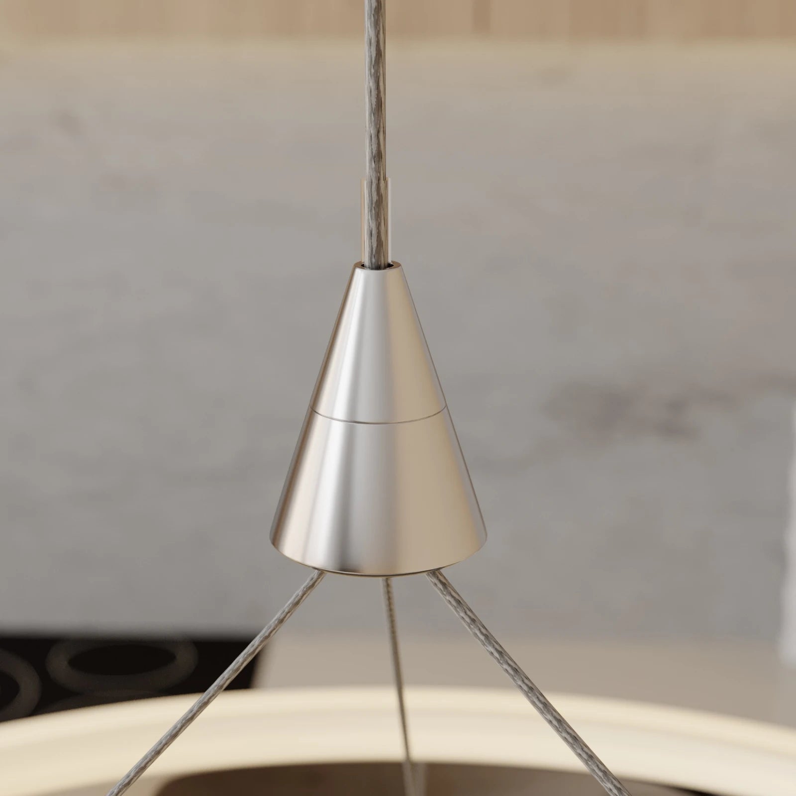 Lucande Pendelleuchte Hängelampe LED Lyani chrom dimmbar Esszimmer Wohnzimmer - 4251096550283