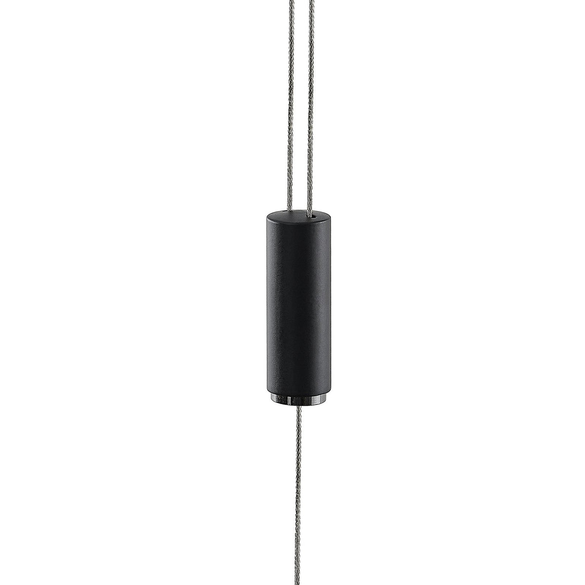 Lucande Pendelleuchte Hängeleuchte Stakato LED dimmbar schwarz matt 140cm 6-flg - 4251911718959
