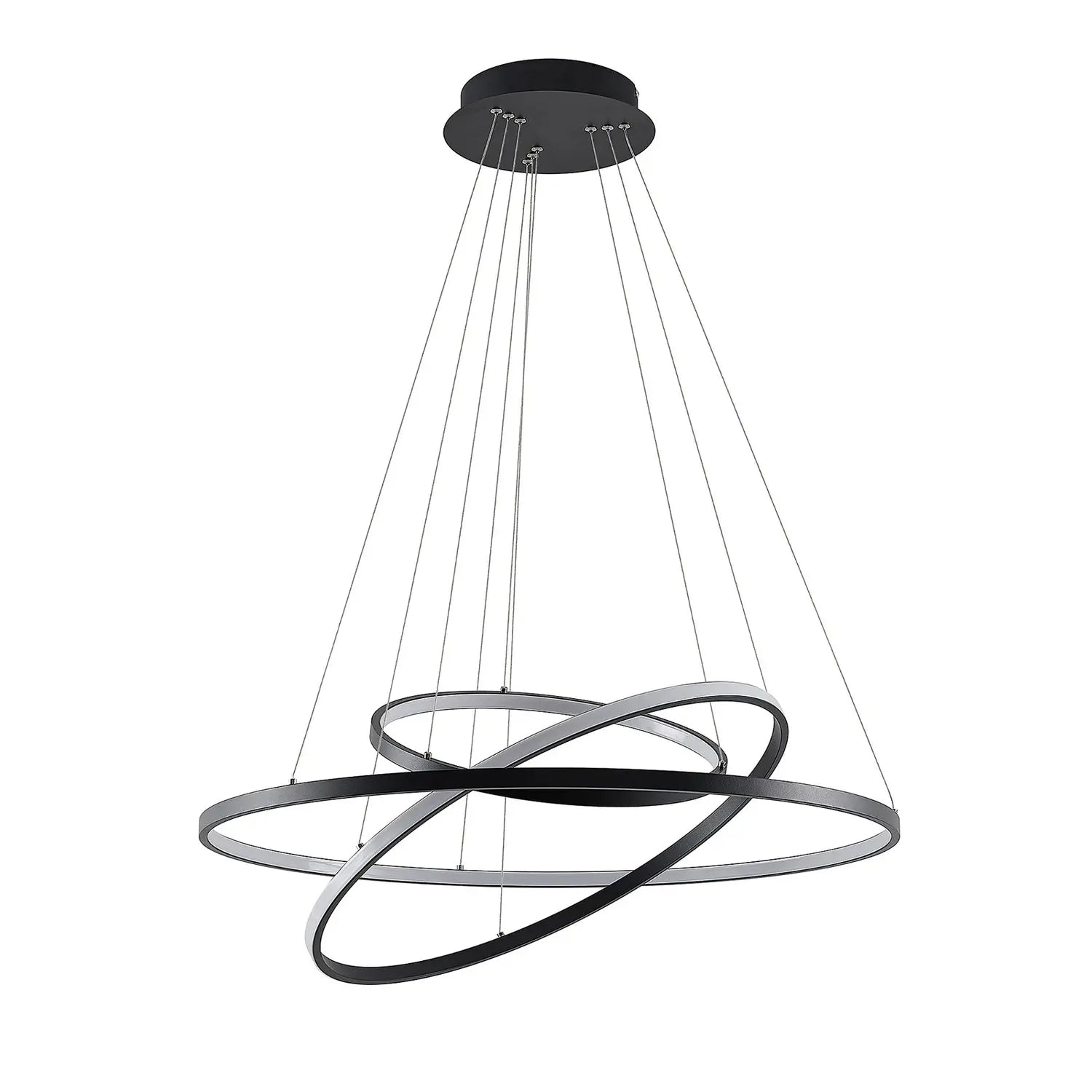 B-Ware Lucande Pendelleuchte Hängelampe Led Schwarz Ezana Leuchte Dimmbar Siehe Text - 4251911705157