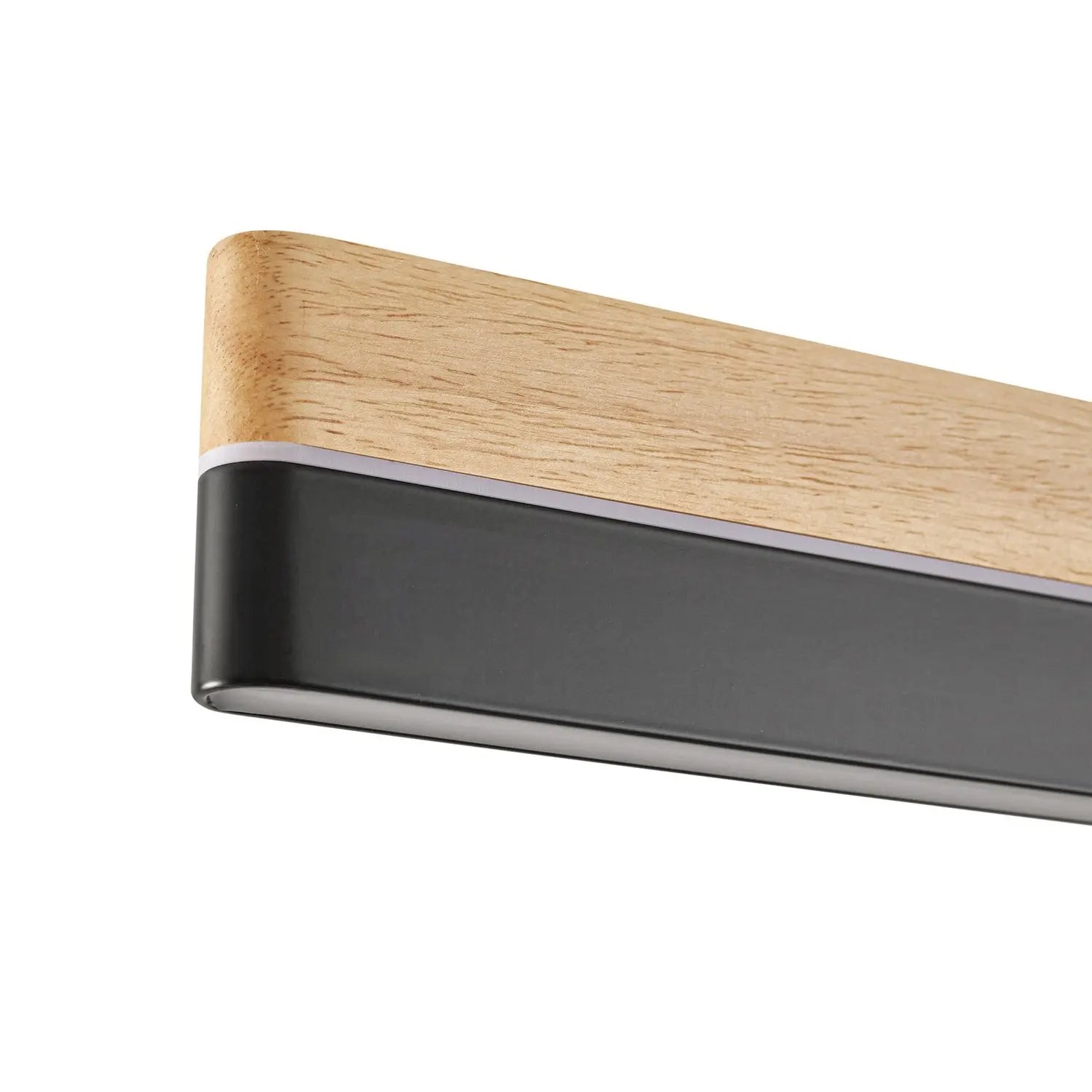 B-Ware Lucande Led Pendelleuchte Hängelampe Led Lampe Holven Holz Cct Länge 113 Cm - 4255830902314