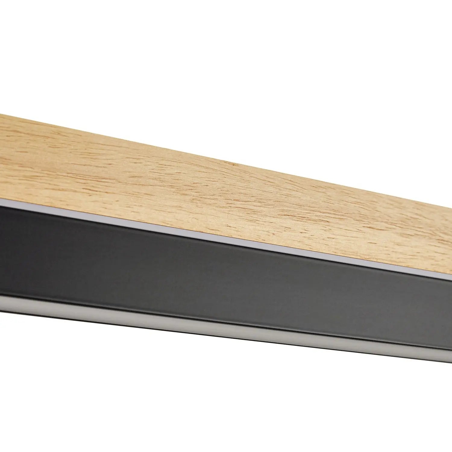 B-Ware Lucande Led Pendelleuchte Hängelampe Led Lampe Holven Holz Cct Länge 113 Cm - 4255830902314