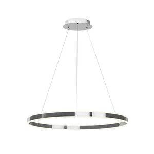 B-Ware Lucande Pendelleuchte Hängelampe Led Chrom Dimmbar Acryl Metall Weiß Satiniert